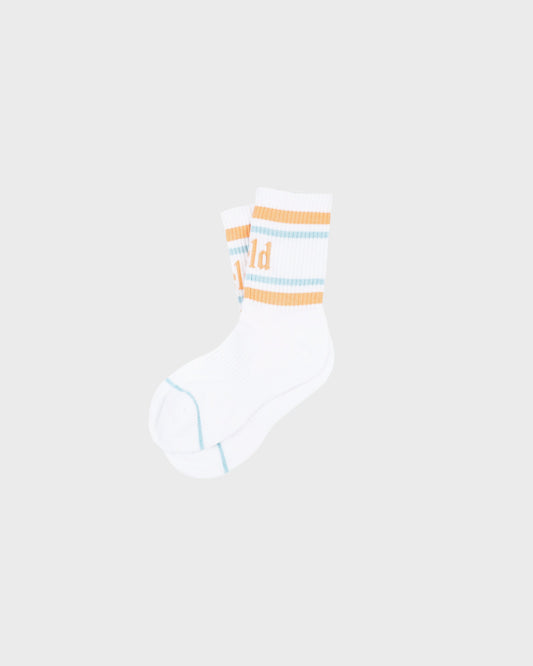 White / Coral / Light Blue